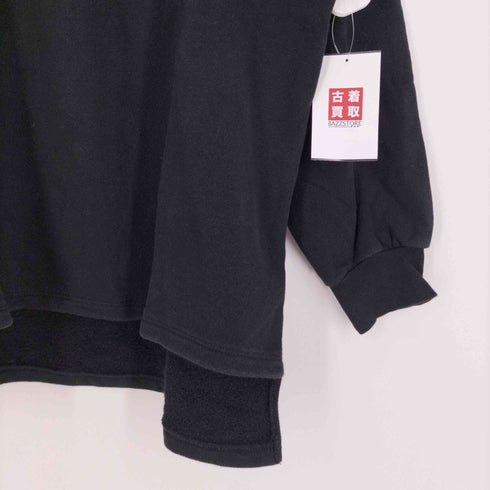 マウジー moussy ロゴ刺繍 ビックシルエットスウェット レディース FREE