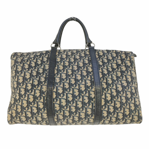 ディオール Dior BAGAGES フランス製 トロッター キャンバスボストンバッグ レディース