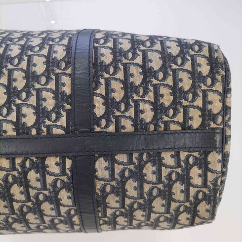 ディオール Dior BAGAGES フランス製 トロッター キャンバスボストンバッグ レディース