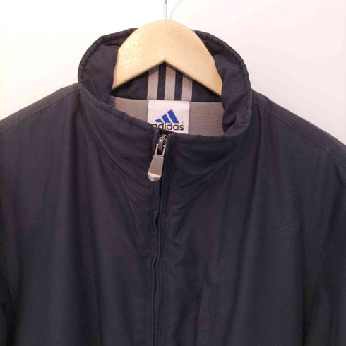アディダス adidas 万国旗タグ 裏地フリース スタンドカラージャケット メンズ JPN:M