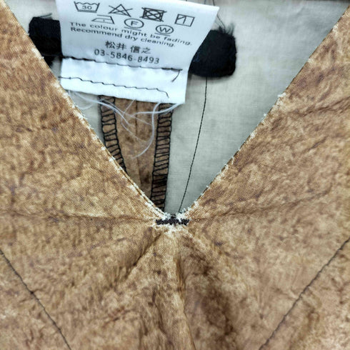 ノブユキマツイ Nobuyuki Matsui 23SS シェルポンチョ メンズ