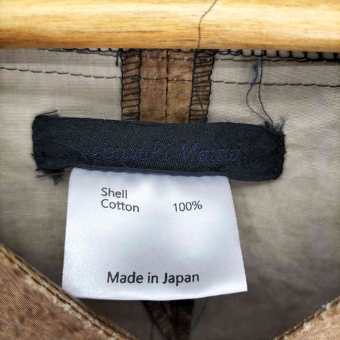 ノブユキマツイ Nobuyuki Matsui 23SS シェルポンチョ メンズ
