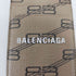 バレンシアガ BALENCIAGA 23AW カードケース マグネット式 スマホポケット カードホルダー モノグラム柄 メンズ