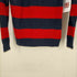 バーバリーブラックレーベル BURBERRY BLACK LABEL フロントロゴ ボーダーウールナイロンニット メンズ JPN:2