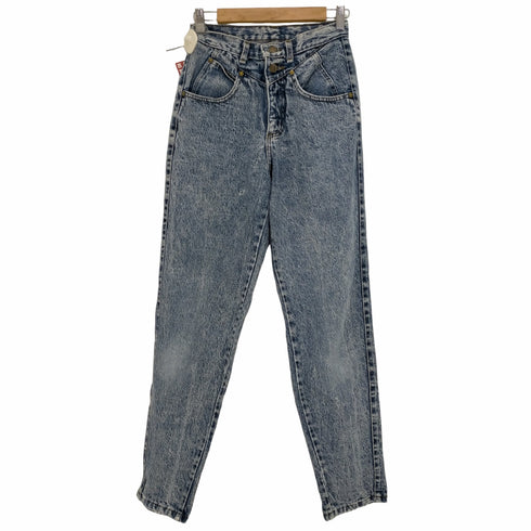 フルギ ZENA USA製 ケミカルウォッシュ ハイウエストデニムパンツ レディース