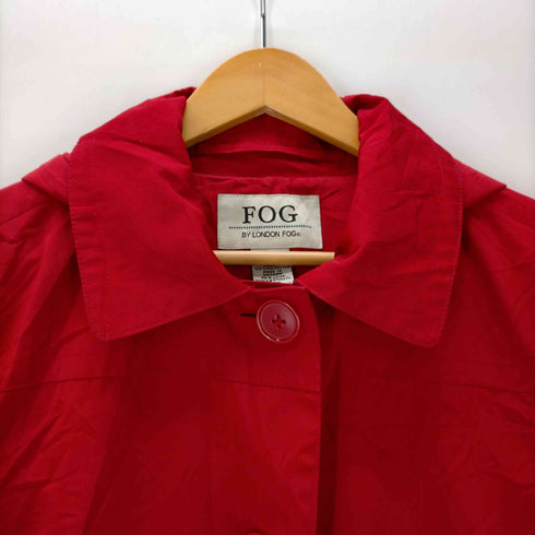 ロンドンフォグ LONDON FOG FOG BY LONDON FOG フーデッドステンカラーコート レディース JPN:M