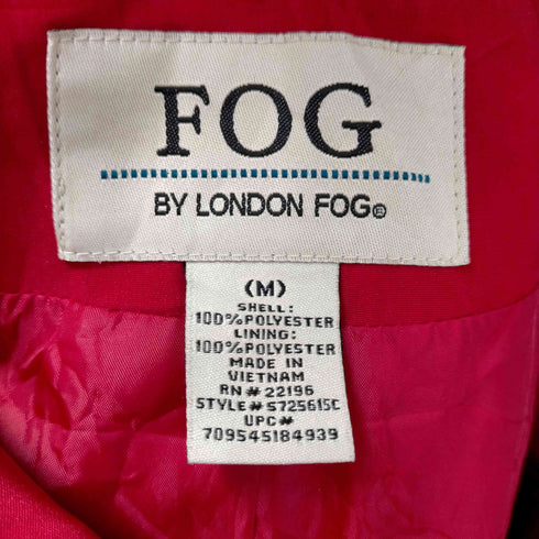 ロンドンフォグ LONDON FOG FOG BY LONDON FOG フーデッドステンカラーコート レディース JPN:M