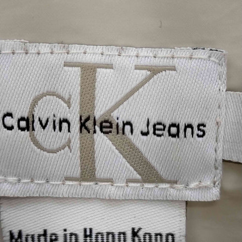 シーケーカルバンクライン ck Calvin Klein 香港製 ロゴプリント ナイロン コーチジャケット メンズ JPN:L