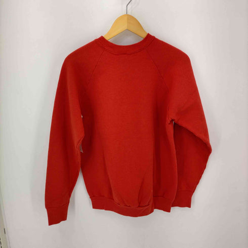 フルーツオブザルーム FRUIT OF THE LOOM 90S MADE IN USA フロントプリントラグランスウェット メンズ import:L