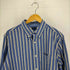 チャップス CHAPS EAZY CARE ストライプシャツ メンズ JPN:L