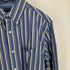 チャップス CHAPS EAZY CARE ストライプシャツ メンズ JPN:L