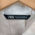 ザラ ZARA 比翼 ノーカラーシャツ レディース JPN:L