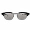 タートオプティカル TART OPTICAL ARNEL クリアフレーム眼鏡 Black C.B. メンズ 44-24 5 3/4