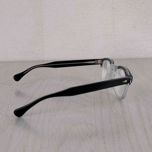 タートオプティカル TART OPTICAL ARNEL クリアフレーム眼鏡 Black C.B. メンズ 44-24 5 3/4