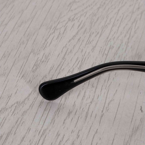 タートオプティカル TART OPTICAL ARNEL クリアフレーム眼鏡 Black C.B. メンズ 44-24 5 3/4