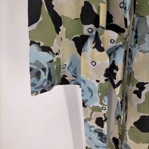 ケンゾー KENZO 20AW バラ カモフラ ジップドレス レディース 38