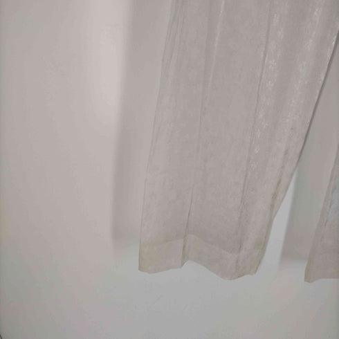 マメクロゴウチ Mame Kurogouchi 21SS Silk Nylon Floral Jacquard Sheer Trousers レディース 2