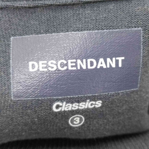ディセンダント DESCENDANT CACHALOT ORGANIC COTTON STRIP LS CLASSIC FIT O3 メンズ JPN:3