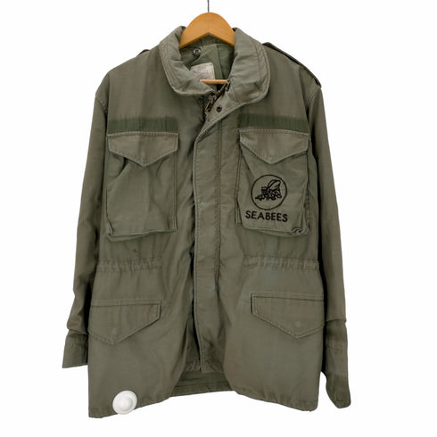 ユーエスアーミー US ARMY M-65 3rd モデル ブラスジップ ステンシル SEA BEES メンズ SMALL REGULAR