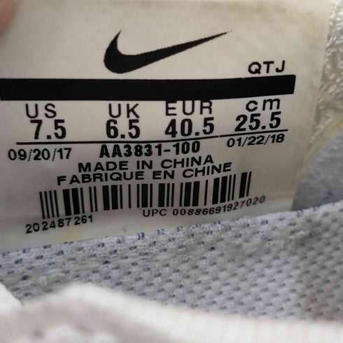 オフホワイト OFF-WHITE AIR VAPORMAX WHITE メンズ JPN:25.5