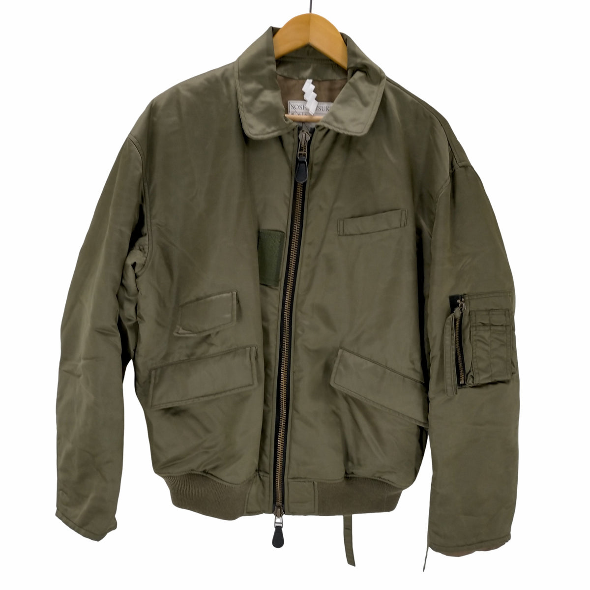 ソウシオオツキ soshiotsuki 21AW 2WAY TIED FLIGHT JACKET