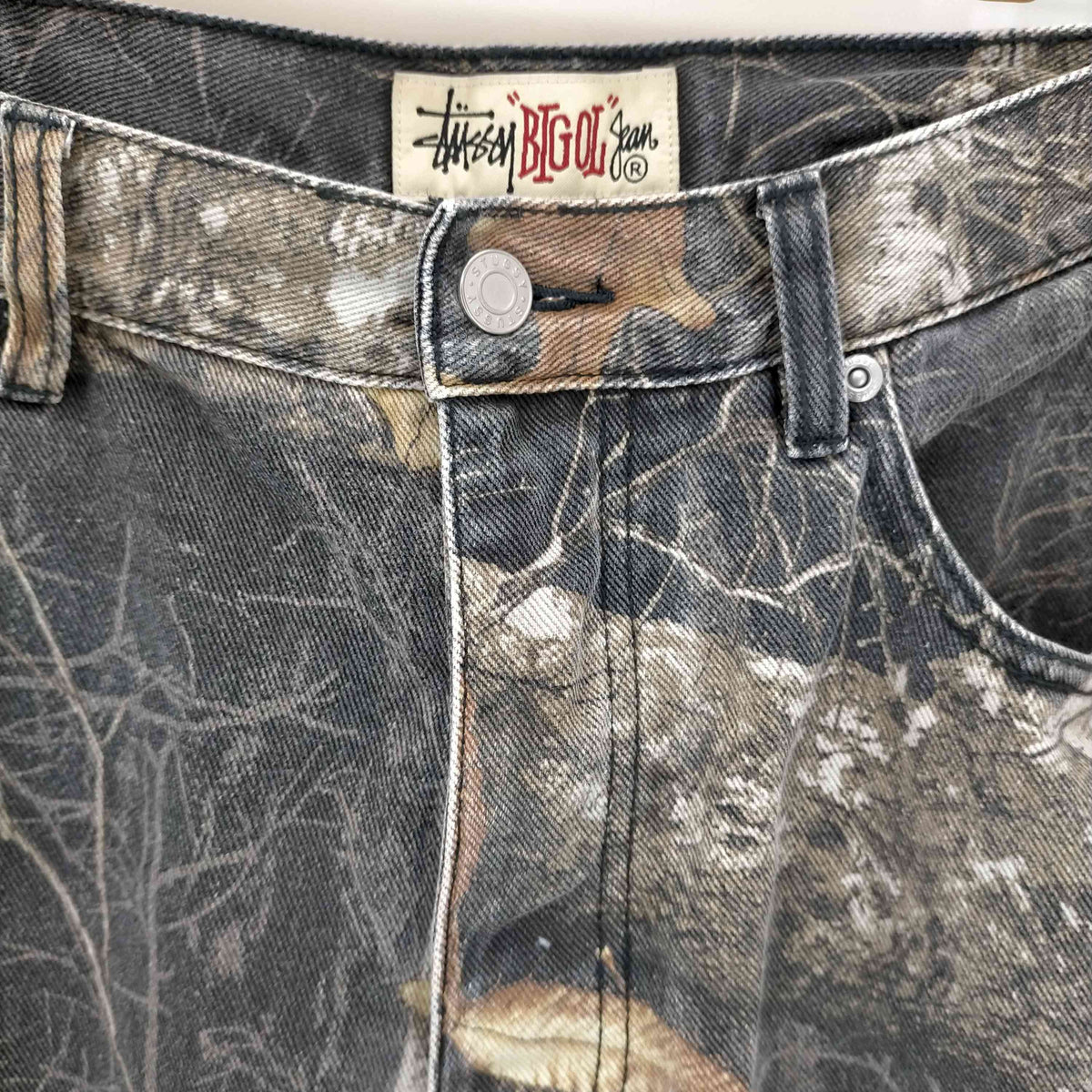 ステューシー Stussy 22AW REALTREE EDGE BIG OL JEAN リアル 