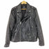 ザラ ZARA FAUX LEATHER BIKER JACKET ダブルライダースジャケット メンズ import:XL
