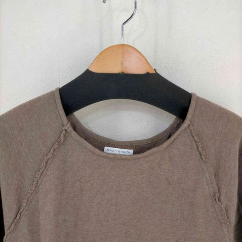 ビューティーアンドユースユナイテッドアローズ BEAUTY & YOUTH UNITED ARROWS URAKE RGLN OP スウェットラグランワンピース レディース