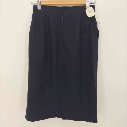 バーバリーズ BURBERRYS 90S Marlow Club カシミヤ 混 ウール スカート レディース 9