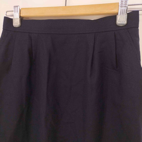 バーバリーズ BURBERRYS 90S Marlow Club カシミヤ 混 ウール スカート レディース 9