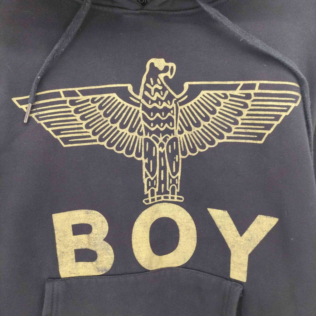 ボーイロンドン BOY LONDON デカロゴ プリント 裏起毛 プルオーバー