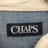 チャップスラルフローレン CHAPS RALPH LAUREN ロゴ刺繍 ボーダー L/S ラガー シャツ メンズ import:XXL