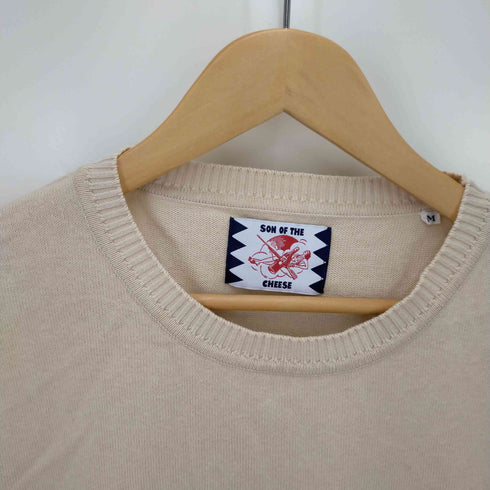 サノバチーズ SON OF THE CHEESE COTTON KNIT TEE メンズ M