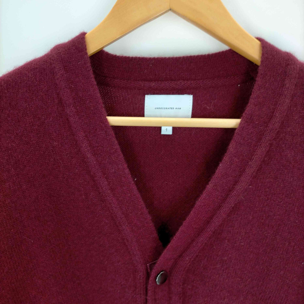 2024 お歳暮【公式】 - 人気ブランド アンデコレイテッドマン undecorated cardigan cashmere MAN トップス