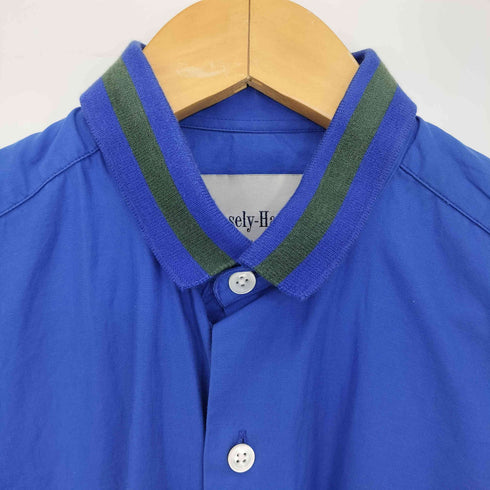 ケイスリー ヘイフォード Casely Hayford イングランド製 ニットカラーシャツ メンズ XXS