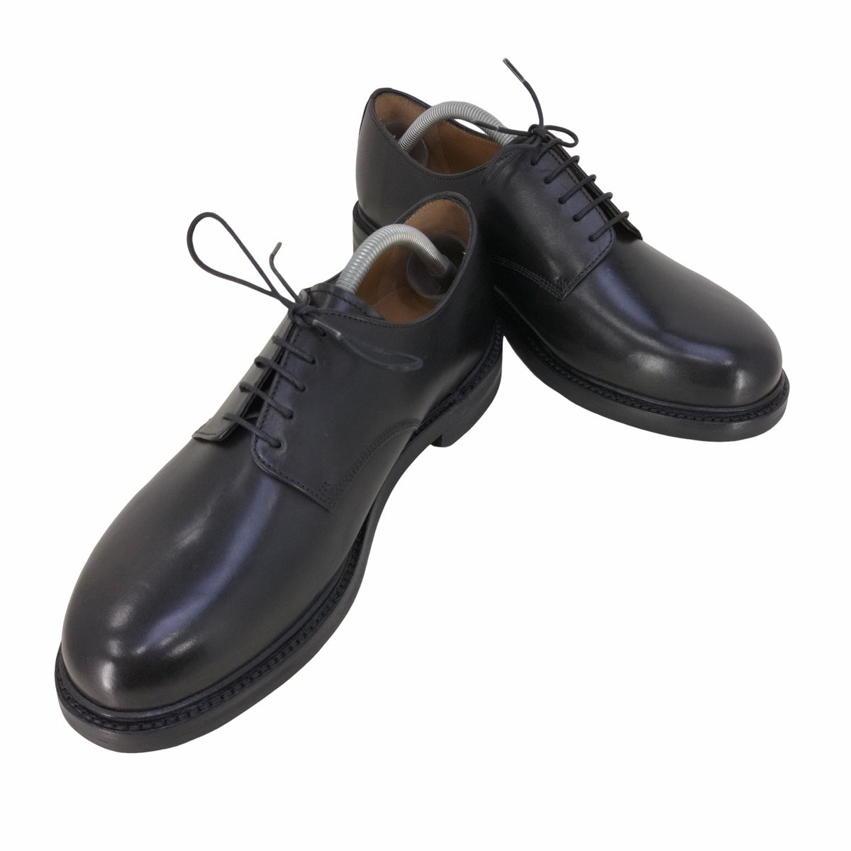 HARROGATE EUSTON PLAIN TOE SHOES ユーストン プレーントゥシューズ メンズ UK：8.5 –  ブランド古着買取販売バズストア