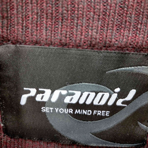 パラノイド PARANOID ZIP KNIT CORREDOR レディース F