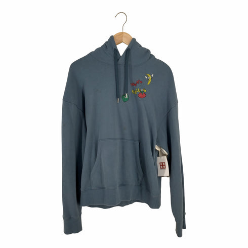 スドーク soduk 22AW we are fruits Hoodie / blue レディース