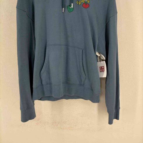 スドーク soduk 22AW we are fruits Hoodie / blue レディース