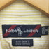 ラルフローレン RALPH LAUREN BIG SHIRT ポニー刺繍 ストライプ L/S ボタンダウンシャツ メンズ import:M