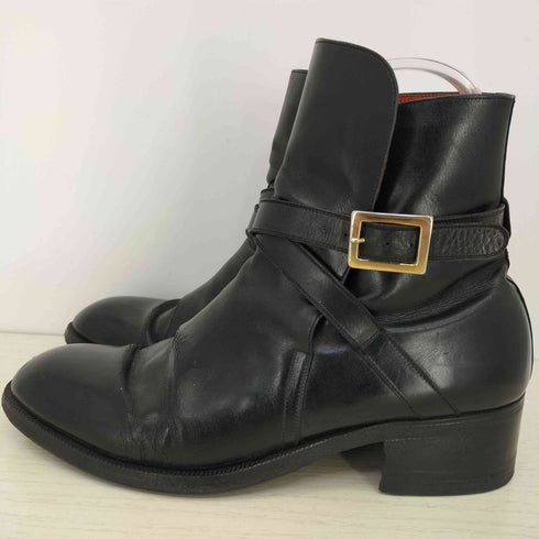 イヴサンローラン Yves Saint Laurent ステファノピラーティ期 ジョッパーザブリスキーブーツ メンズ 24 1/2EE
