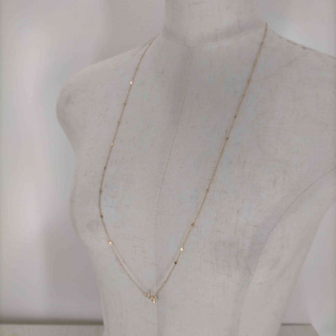 SATOMI KAWAKITA Little Gold Fleck Necklace レディース