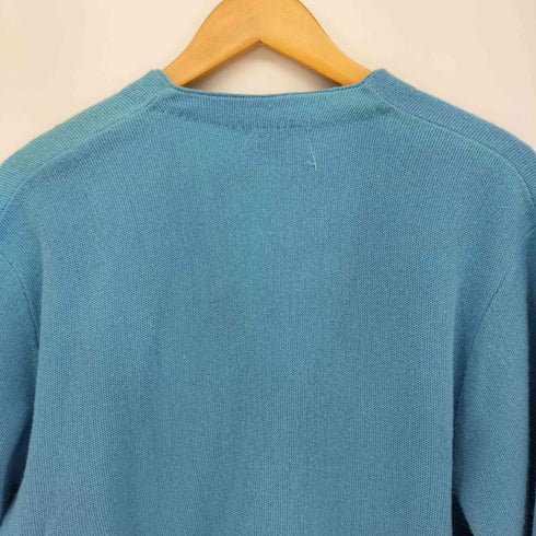 アイゾッドラコステ IZOD LACOSTE 70S 糸巻きタグ ワニ刺繍ウールカーディガン メンズ JPN:L