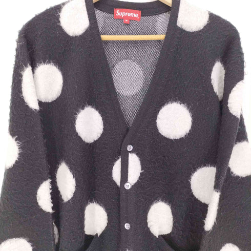 シュプリーム Supreme Brushed Polka Dot Cardigan ブラッシュド ポルカ ドット カーディガン メンズ JPN:M