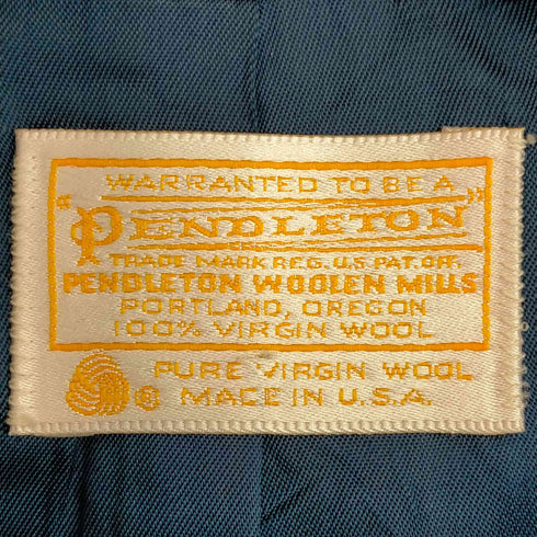 ペンドルトン PENDLETON ノーカラーショートジャケット レディース 12