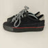 ディーゼル DIESEL BLACK S-FLIP LOW SNEAKERS フリップ ロー ラメ スニーカー レディース JPN:24