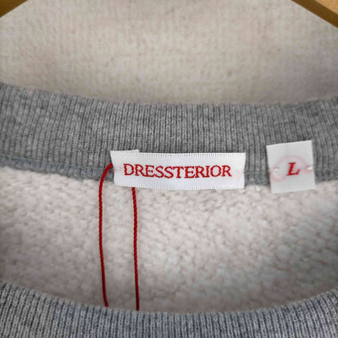 ドレステリア DRESSTERIOR 吊裏毛プルオーバースウェット メンズ JPN:L