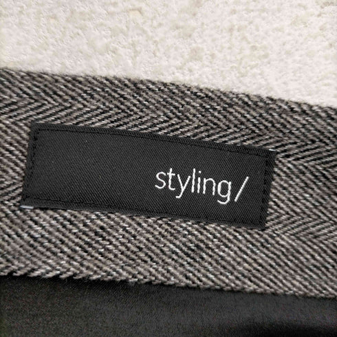 スタイリング styling 23AW テーパード ドレスパンツ レディース JPN:1