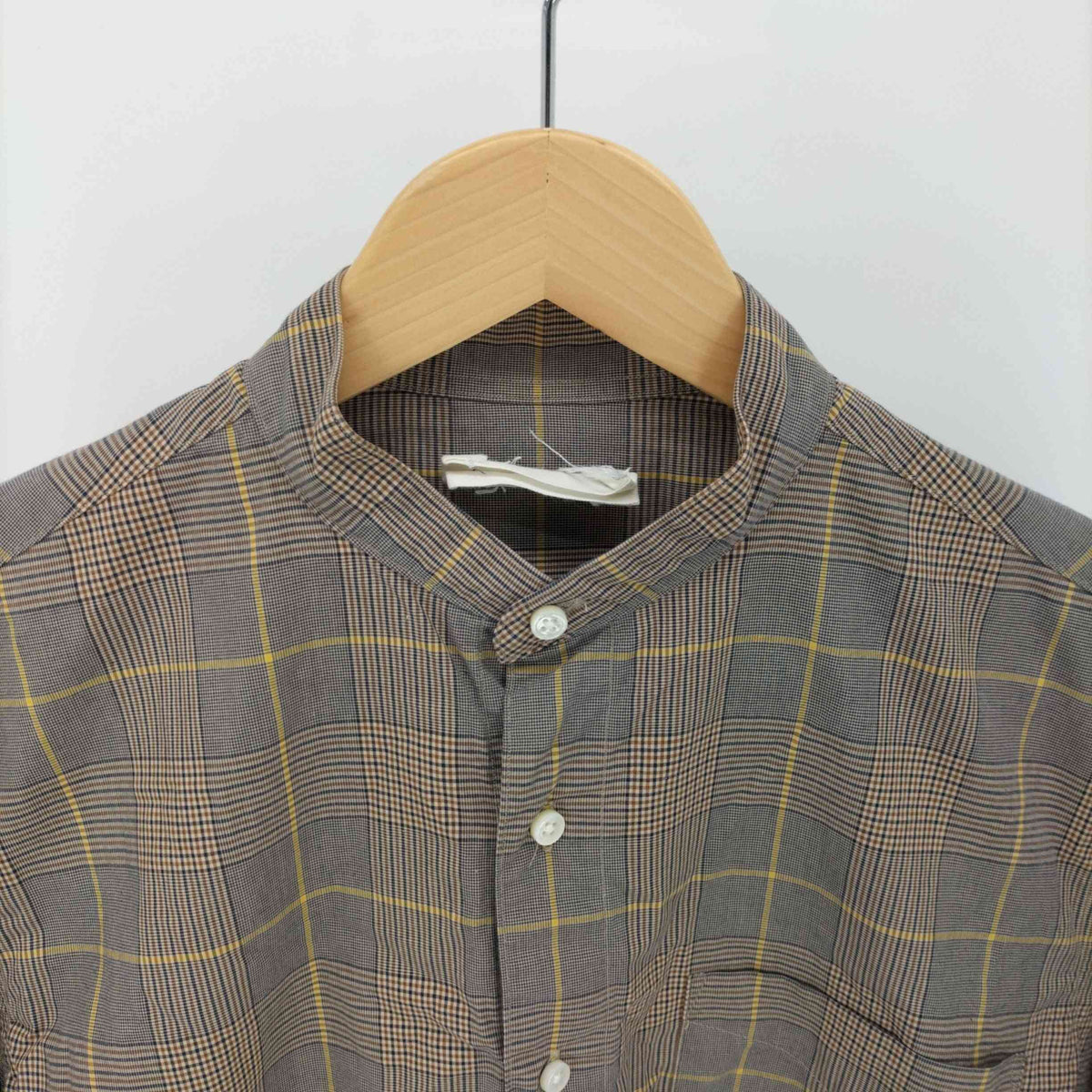 カンタータ cantate 20SS Band Collar Shirt バンドカラー シャツ