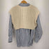 センスオブプレイス SENSE OF PLACE 22AW ニットベストレイヤードシャツ レディース ONE SIZE